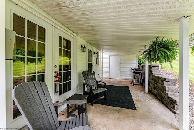 14318 N Preston Hwy, Bruceton Mills, WV 26525 - view of patio featuring grilling area