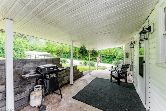 14318 N Preston Hwy, Bruceton Mills, WV 26525 - view of patio / terrace with grilling area