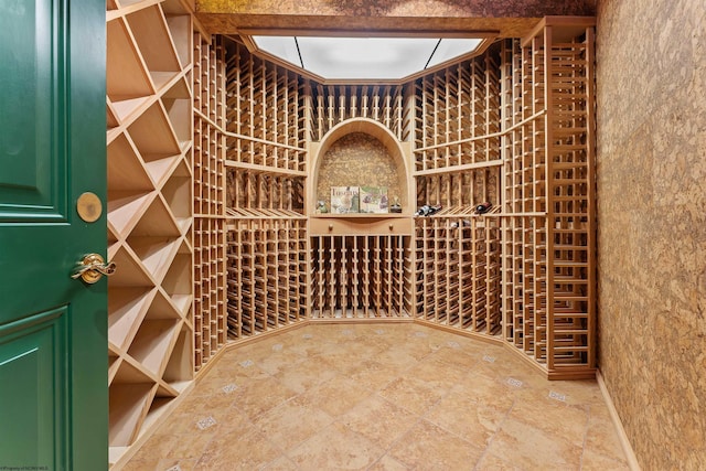 1300 Deer Run, Morgantown, WV 26508 - wine room with stone finish flooring