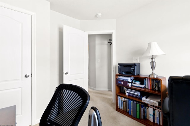 119 Inlet St, Morgantown, WV 26508 - home office featuring light carpet and baseboards