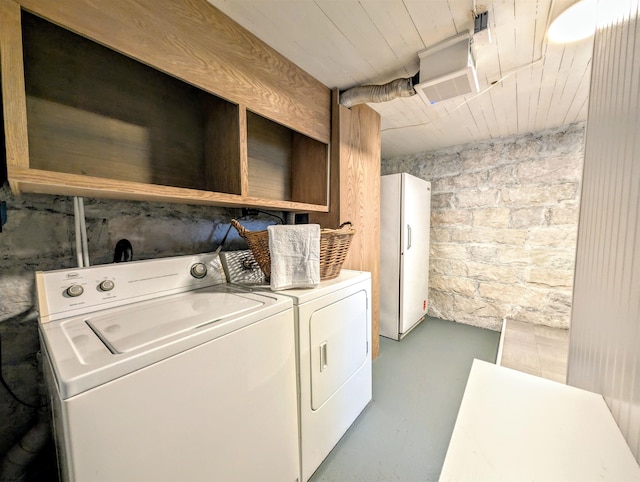 92 N High St, Philippi, WV 26416 - washroom with washer and dryer