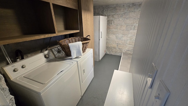 92 N High St, Philippi, WV 26416 - washroom with washer and clothes dryer