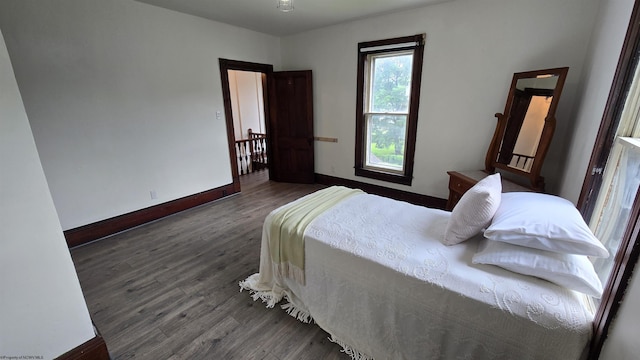92 N High St, Philippi, WV 26416 - bedroom featuring wood finished floors and baseboards