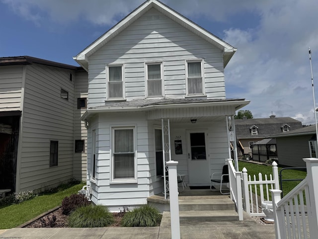 262 Henry Ave, Davis, WV 26260 - view of front of house with a porch