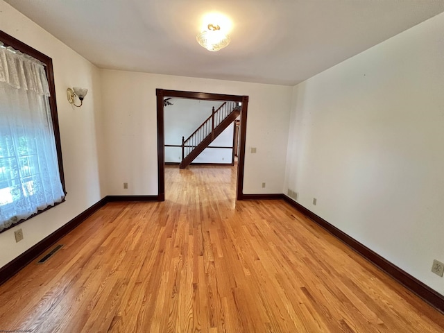200 Heckle Ln, Elkins, WV 26241 - unfurnished room with light wood-style floors and baseboards