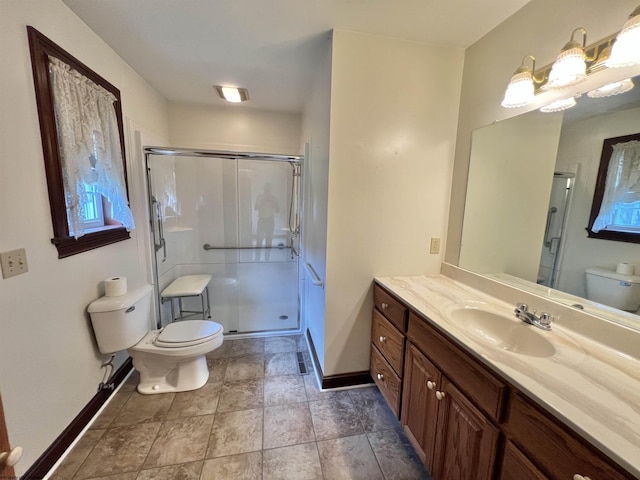 200 Heckle Ln, Elkins, WV 26241 - bathroom featuring vanity and a shower stall