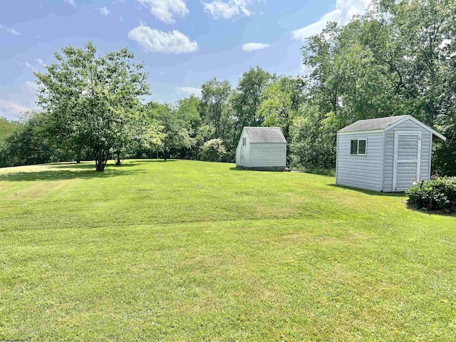 200 Heckle Ln, Elkins, WV 26241 - view of grassy yard featuring a shed