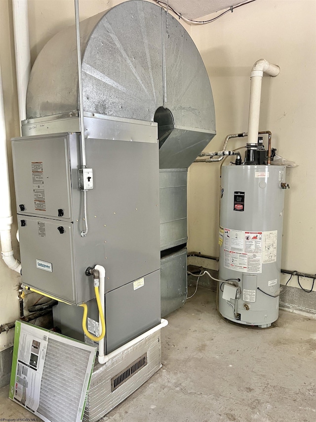 200 Heckle Ln, Elkins, WV 26241 - utility room featuring water heater