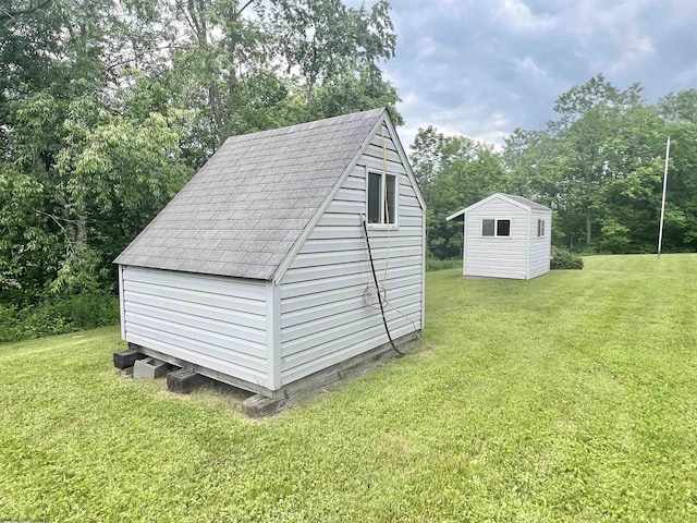 200 Heckle Ln, Elkins, WV 26241 - view of shed featuring view of scattered trees