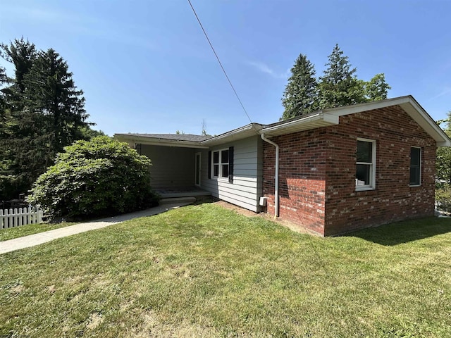 296 Old Cheat Rd, Morgantown, WV 26508 - view of property exterior featuring brick siding