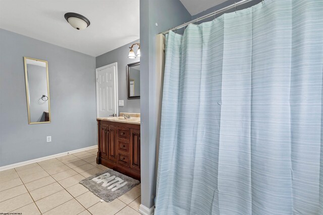 142 Vecchio Ln, Morgantown, WV 26508 - full bath featuring tile patterned floors and vanity