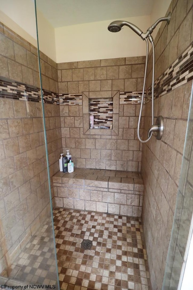 16 Greentree Ln, Elkins, WV 26241 - full bathroom featuring a shower stall