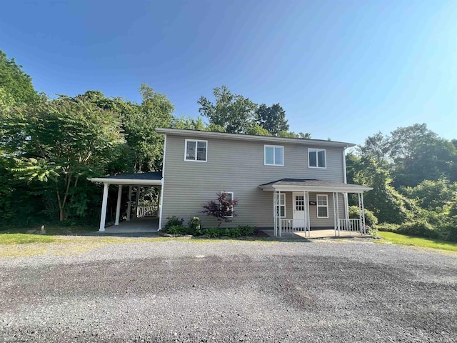 1381 Randall St, Morgantown, WV 26505 - view of front of house featuring covered porch and driveway