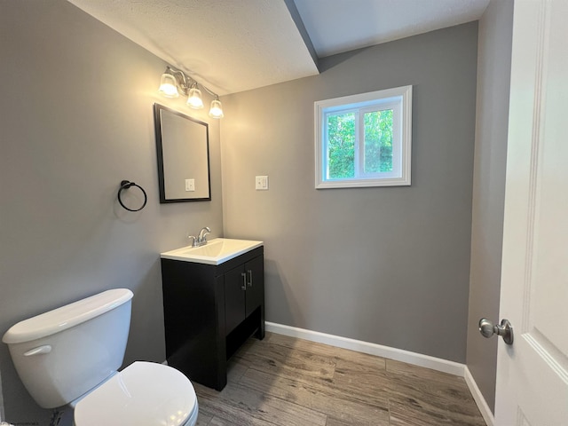 1381 Randall St, Morgantown, WV 26505 - half bath featuring vanity and wood finished floors