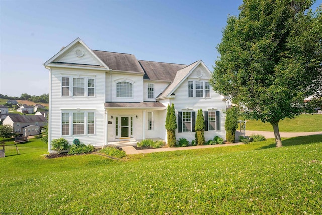 453 Blackberry Ridge Dr, Morgantown, WV 26508 - view of front of home with a front lawn