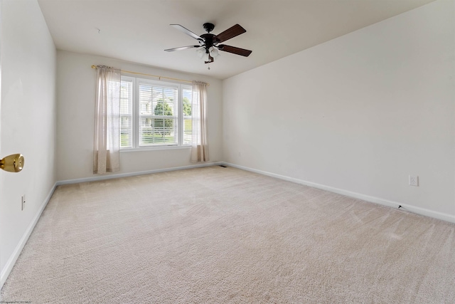 453 Blackberry Ridge Dr, Morgantown, WV 26508 - empty room featuring a ceiling fan and carpet floors