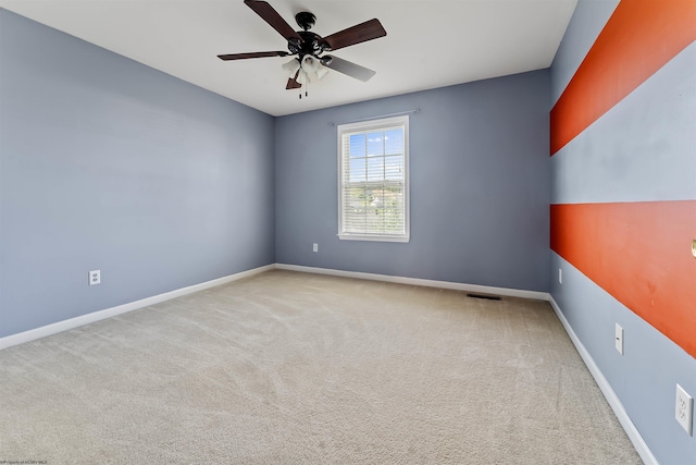 453 Blackberry Ridge Dr, Morgantown, WV 26508 - unfurnished room with carpet flooring and a ceiling fan