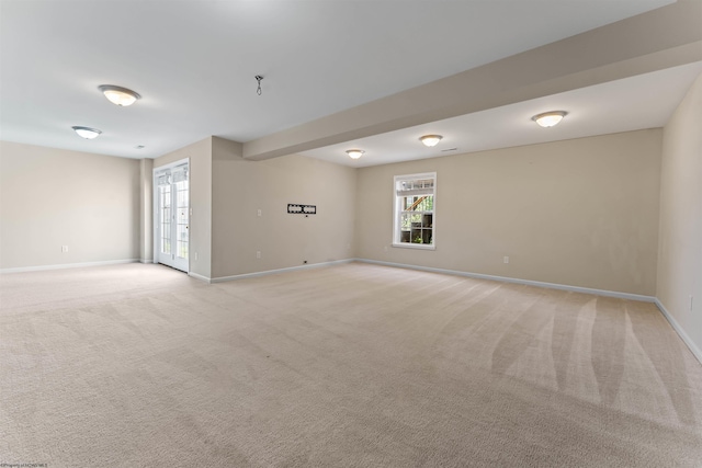 453 Blackberry Ridge Dr, Morgantown, WV 26508 - unfurnished room featuring baseboards and light carpet