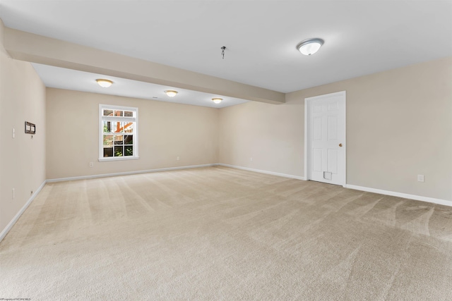 453 Blackberry Ridge Dr, Morgantown, WV 26508 - empty room with light colored carpet and fire sprinkler in ceiling