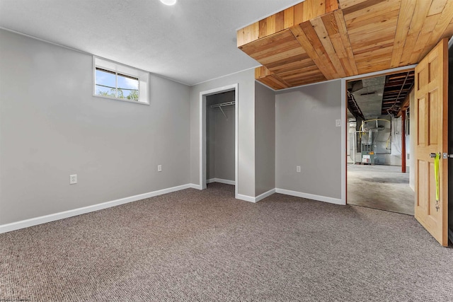 48 Skyline Dr, Morgantown, WV 26508 - basement featuring carpet flooring and heating unit