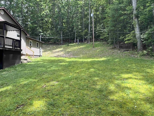 60 Saras Way, Beverly, WV 26253 - view of grassy yard featuring a wooded view