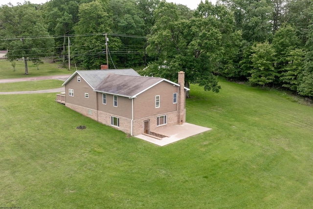 2228 Dinnerbell Five Forks Rd, Farmington, PA 15437 - view from above of property