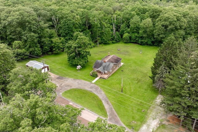2228 Dinnerbell Five Forks Rd, Farmington, PA 15437 - aerial view of a heavily wooded area