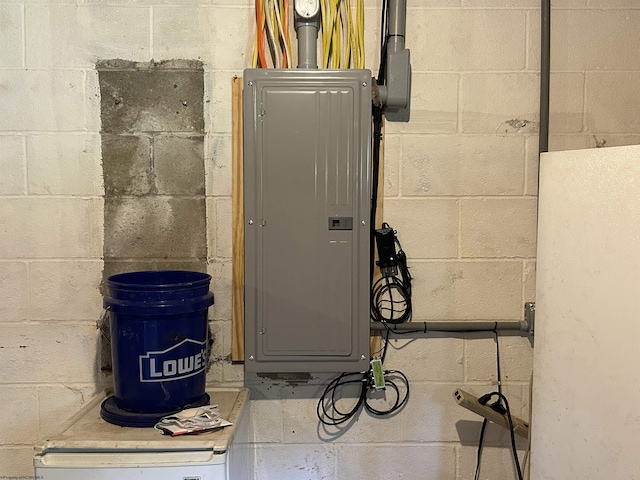 2214 Fairview Rd, Independence, WV 26374 - utility room with electric panel