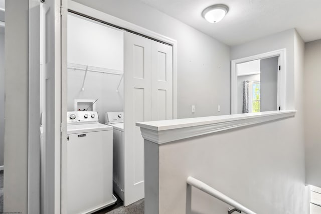 26 Misty Ln, Fairmont, WV 26554 - washroom with separate washer and dryer