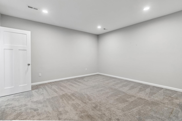 26 Misty Ln, Fairmont, WV 26554 - carpeted spare room featuring baseboards and recessed lighting