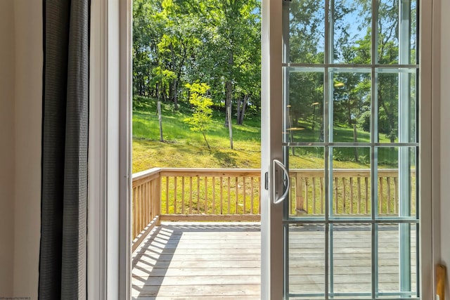 26 Misty Ln, Fairmont, WV 26554 - view of doorway to outside
