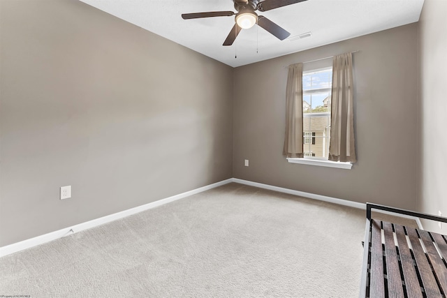 126 Auburn Dr, Morgantown, WV 26501 - carpeted spare room with ceiling fan and baseboards