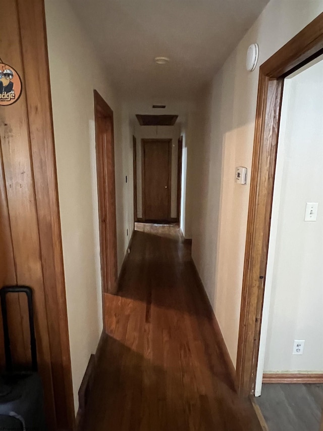 101 Wilson St, Elkins, WV 26241 - hallway featuring dark wood-style floors
