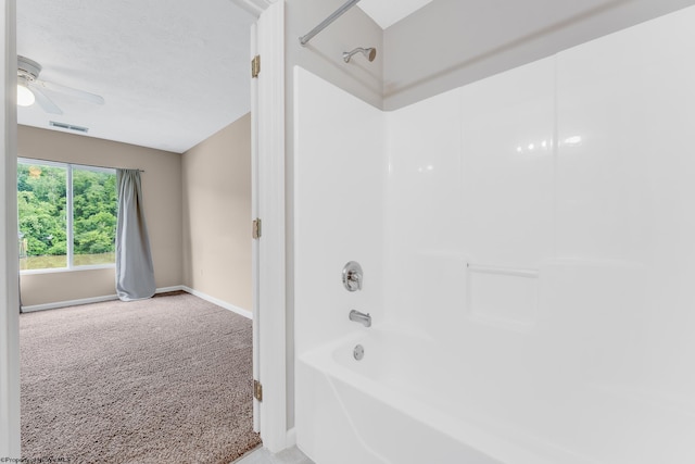 3208 University Commons Dr Unit 2, Star City, WV 26505 - full bathroom with a ceiling fan and bathing tub / shower combination