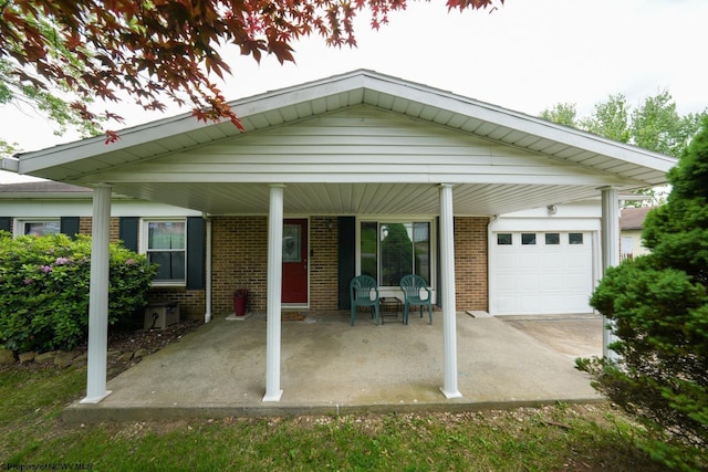103 Apolla Dr, Morgantown, WV 26505 - view of front of property with brick siding and covered porch