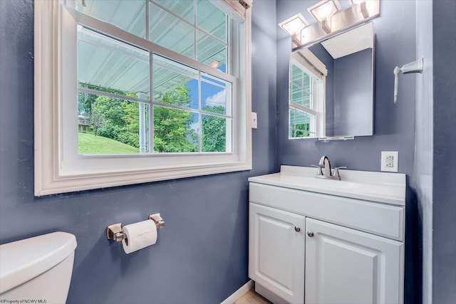 1005 Primrose Ln, Morgantown, WV 26505 - bathroom with vanity and healthy amount of natural light
