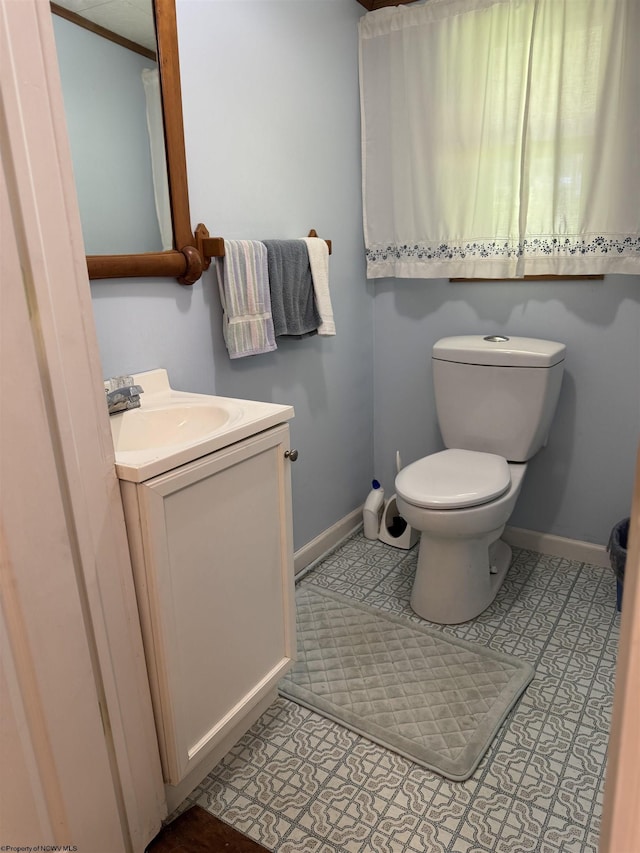 506 Broad St, Weston, WV 26452 - bathroom with vanity and toilet