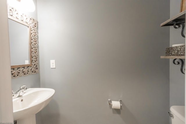 211 Berkshire Cir, Bridgeport, WV 26330 - half bath with toilet and a sink
