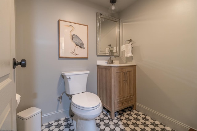 211 Berkshire Cir, Bridgeport, WV 26330 - half bath featuring vanity and tile patterned floors