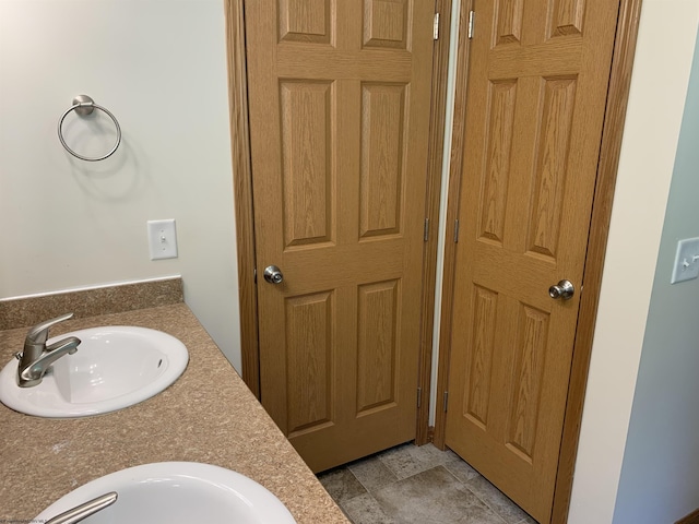 52 Ladder Dr, Mount Clare, WV 26408 - bathroom featuring vanity and a closet