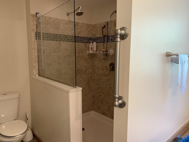 52 Ladder Dr, Mount Clare, WV 26408 - full bathroom with tiled shower and toilet