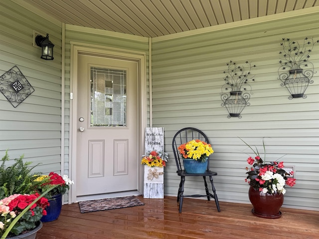 114 Snowy Ridge Rd, Terra Alta, WV 26764 - entrance to property with a porch