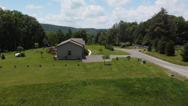 114 Snowy Ridge Rd, Terra Alta, WV 26764 - aerial view of property and surrounding area with a heavily wooded area