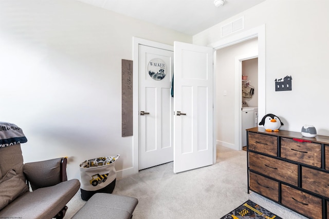 204 Falling Water Ln, Morgantown, WV 26508 - sitting room with light carpet and baseboards