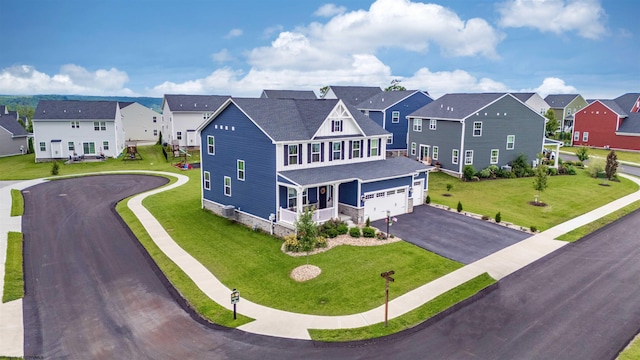 204 Falling Water Ln, Morgantown, WV 26508 - aerial perspective of suburban area