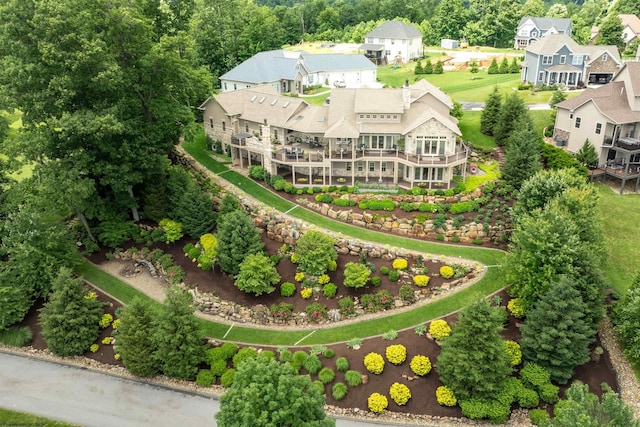 1009 Summit Dr, Morgantown, WV 26508 - aerial view