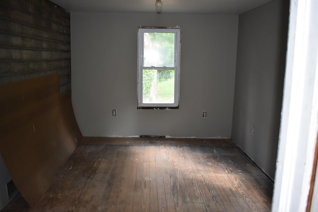 132 Racine St, Morgantown, WV 26505 - unfurnished room featuring wood-type flooring
