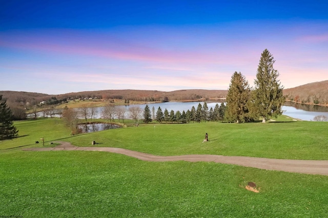 6 Sorrel Ct, Terra Alta, WV 26764 - view of home's community with a water view and a lawn