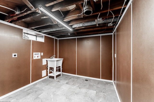 552 White Ave, Morgantown, WV 26501 - view of finished basement