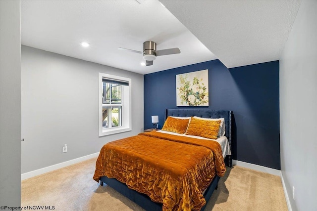 245 Falling Water Ln, Morgantown, WV 26508 - bedroom with carpet flooring and a ceiling fan
